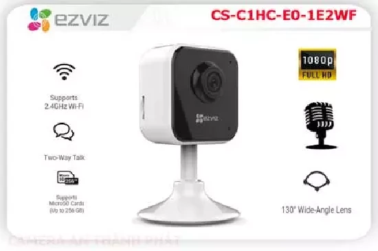 Lắp đặt camera tân phú CS-C1HC-E0-1E2WF  Wifi Ezviz Giá rẻ