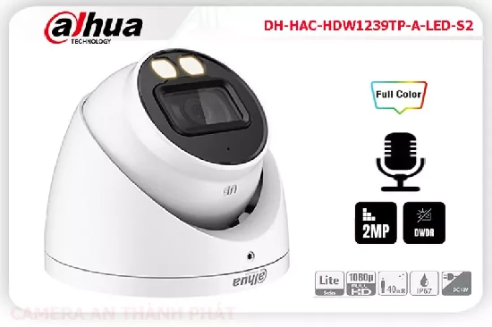 Lắp đặt camera tân phú Camera  Dahua Thiết kế Đẹp DH-HAC-HDW1239TP-A-LED-S2