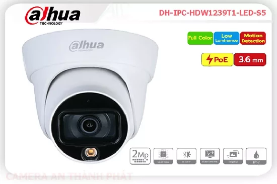 Lắp đặt camera tân phú Camera IP dahua DH-IPC-HDW1239T1-LED-S5