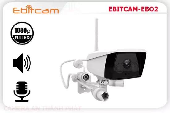 Lắp đặt camera tân phú Camera  Wifi Ebitcam Sắc Nét EBITCAMEBO2STARLIGHT
