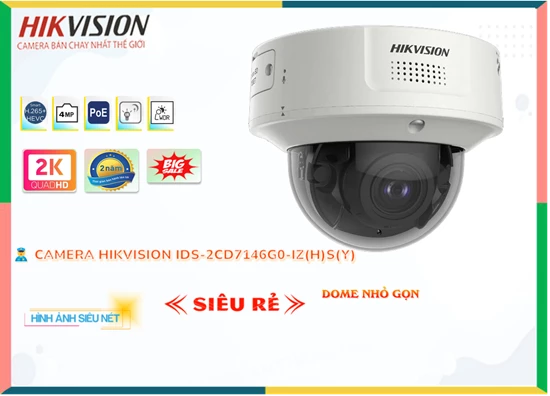 Lắp đặt camera tân phú Hikvision iDS-2CD7146G0-IZ(H)S(Y) Thiết kế Đẹp