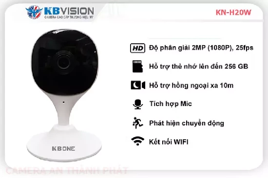 Lắp đặt camera tân phú KN-H20W Camera  Wifi KBone Giá rẻ ☑