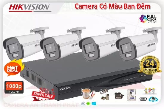 Lắp camera full color hikvision gia re,lap dat camera full color,camera giam sát full color,camera an ninh full color hikvision,lăp camera full color hikvision 