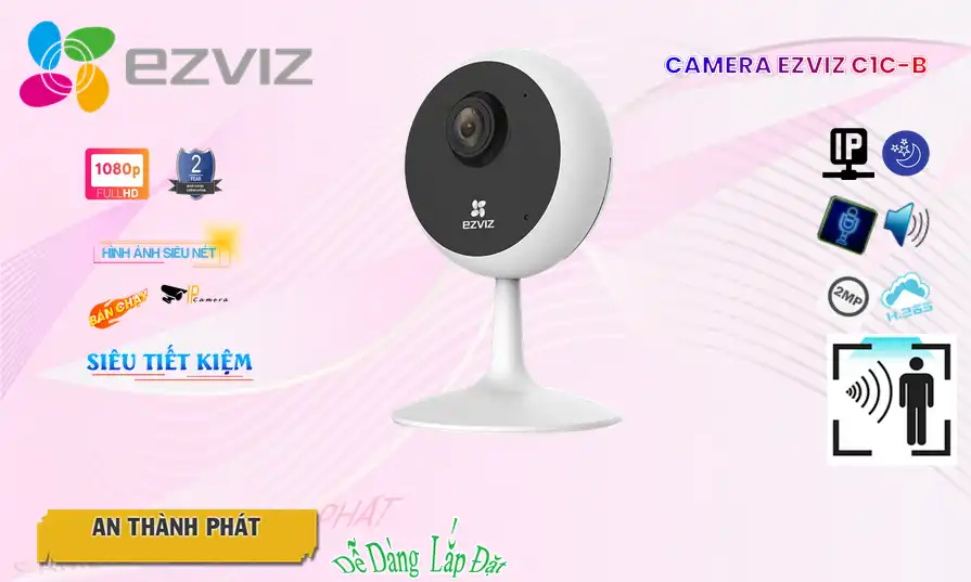 Camera C1C-B  Wifi Ezviz