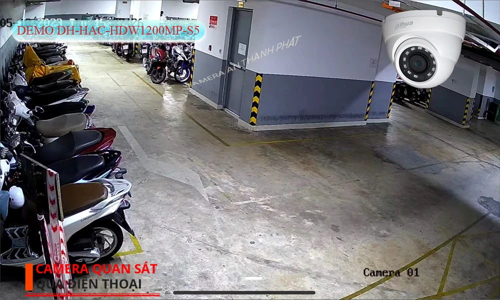 DH-HAC-HDW1200MP sắc nét Dahua