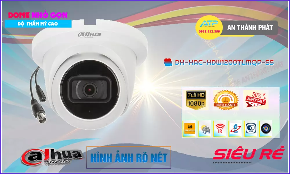 Camera dahua DH-HAC-HDW1200TLMQP-S5,thông số DH-HAC-HDW1200TLMQP-S5,DH HAC HDW1200TLMQP S5,Chất Lượng