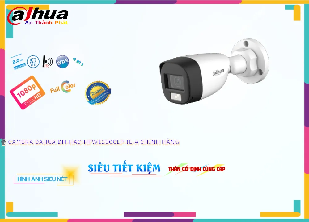 Camera Dahua DH-HAC-HFW1200CLP-IL-A,Giá DH-HAC-HFW1200CLP-IL-A,phân phối