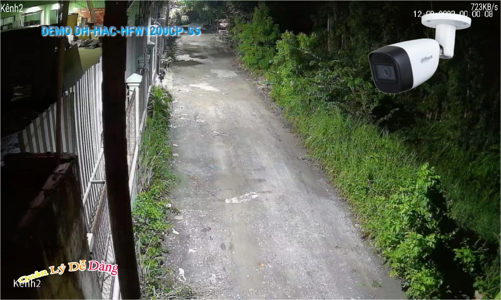 DH-HAC-HFW1200CP-S5 sắc nét Dahua