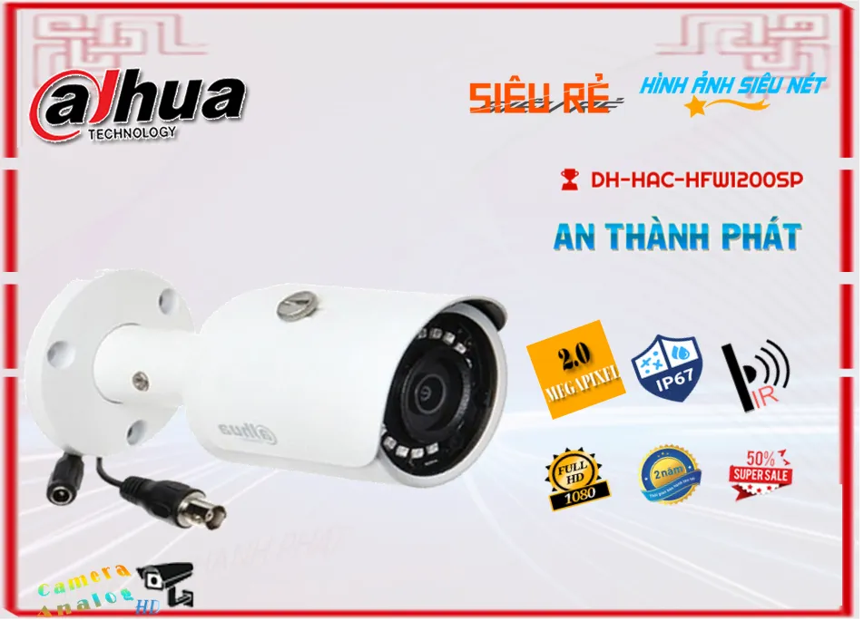 DH-HAC-HFW1200SP Camera Dahua Thiết kế Đẹp,DH-HAC-HFW1200SP Giá Khuyến Mãi,DH-HAC-HFW1200SP Giá rẻ,DH-HAC-HFW1200SP