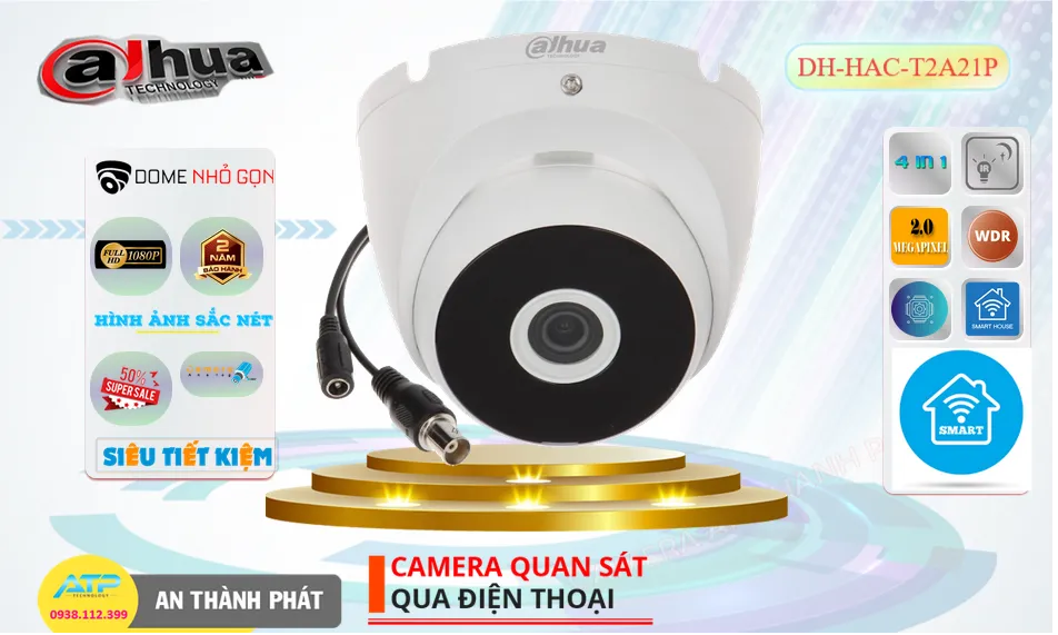 DH-HAC-T2A21P sắc nét Dahua