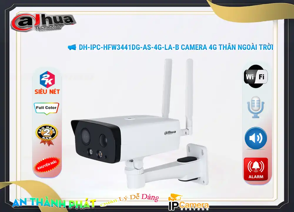 DH-IPC-HFW3441DG-AS-4G-LA-B Camera An Ninh Mẫu Đẹp,thông số DH-IPC-HFW3441DG-AS-4G-LA-B,DH IPC HFW3441DG AS 4G LA