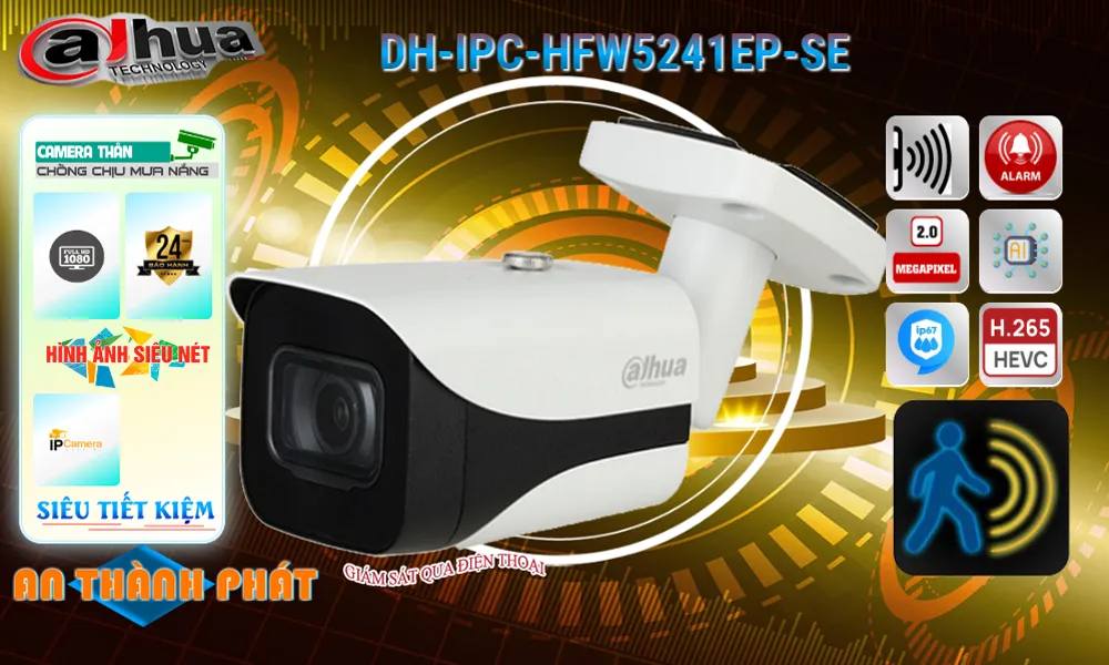 Điểm nổi bật camera ip DH-IPC-HFW5241EP-SE