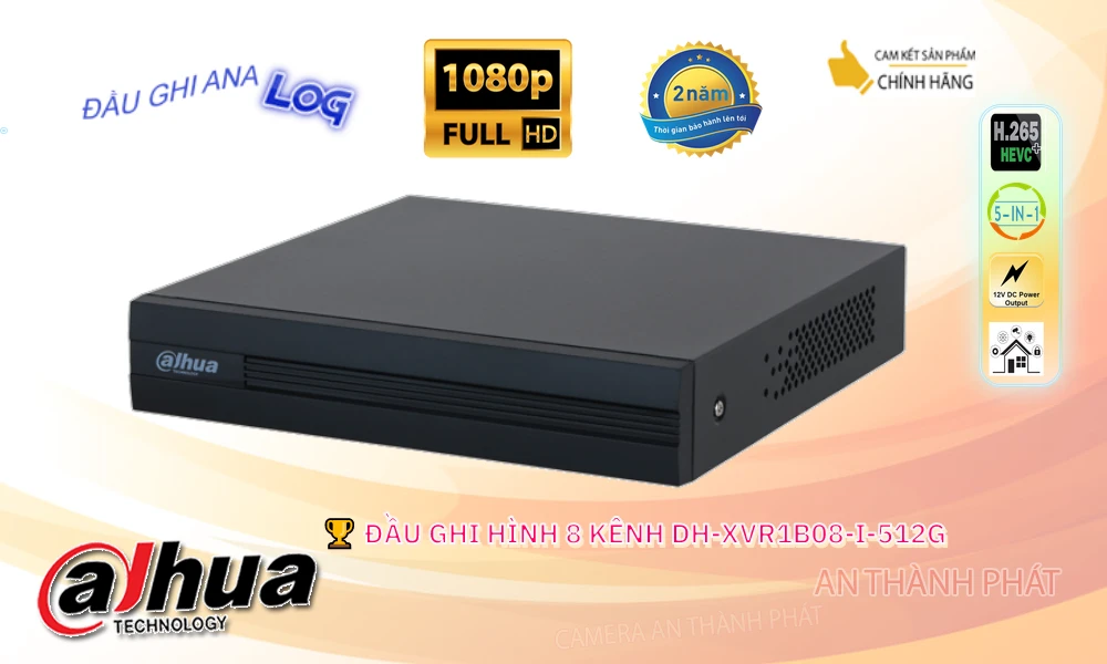 Đầu Ghi Dahua Chất Lượng DH-XVR1B08-I-512G