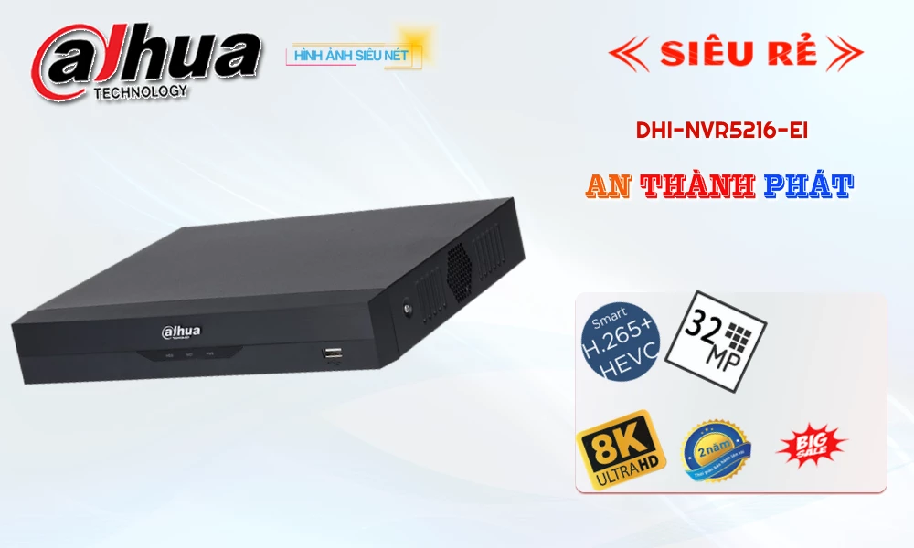 Ddầu ghi Dahua DHI-NVR5216-EI