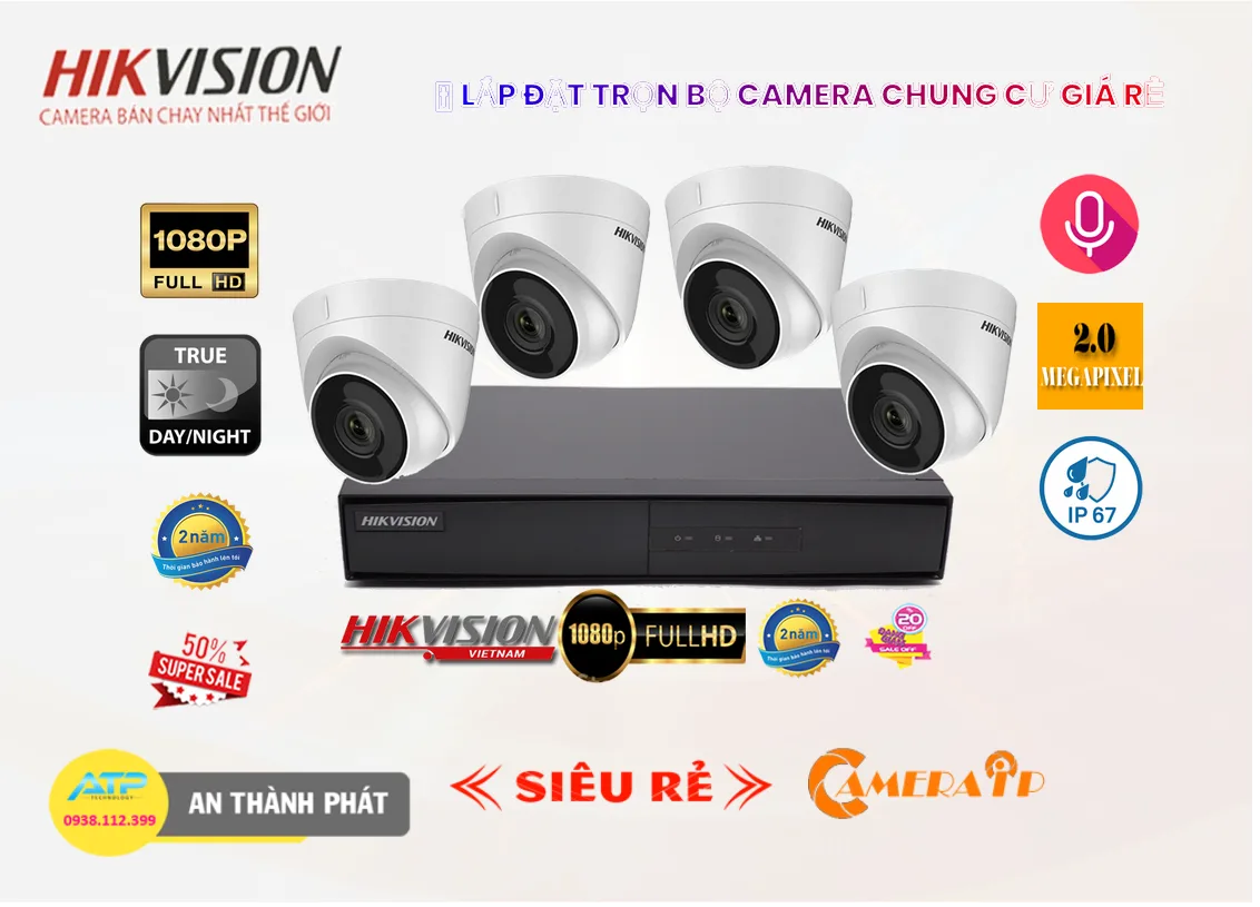 Lắp camera cửa hàng, 4 kênh IP Hikvision, camera IP Hikvision, lắp đặt hệ thống camera, camera giám sát cửa hàng, giá