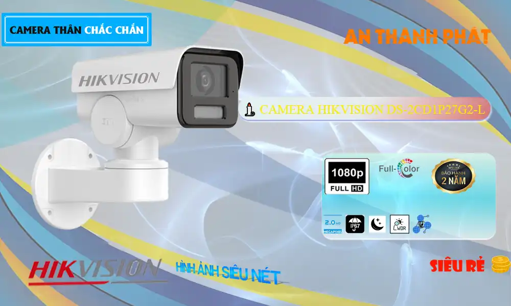 Camera Hikvision DS-2CD1P27G2-L Camera Hikvision DS-2CD1P27G2-L