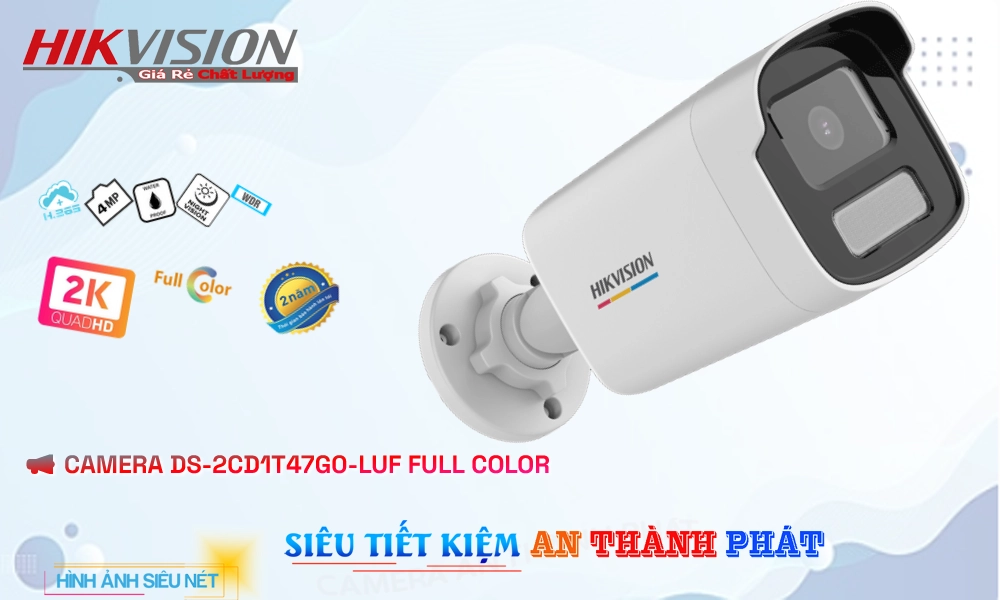 DS-2CD1T47G0-LUF Camera Công Nghệ IP Thiết kế Đẹp Hikvision DS-2CD1T47G0-LUF Camera Công Nghệ IP Thiết kế Đẹp Hikvision