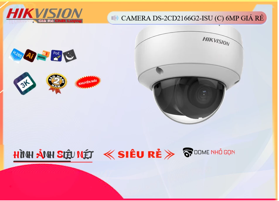 Camera Hikvision DS-2CD2166G2-ISU(C),DS 2CD2166G2 ISU(C),Giá Bán DS-2CD2166G2-ISU(C),DS-2CD2166G2-ISU(C) Giá Khuyến