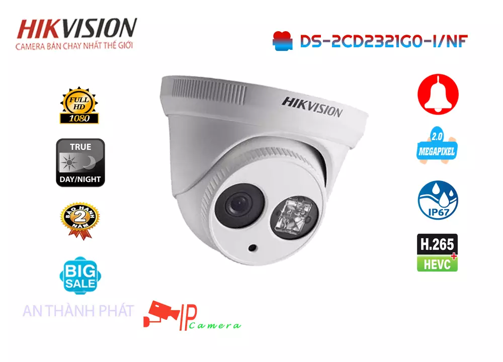 Camera Hikvision DS,2CD2321G0,I/NF,DS 2CD2321G0 I/NF,Giá Bán DS,2CD2321G0,I/NF sắc nét Hikvision ,DS,2CD2321G0,I/NF Giá