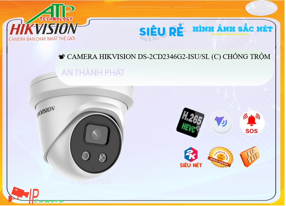 Camera Hikvision DS-2CD2346G2-ISU/SL(C),thông số DS-2CD2346G2-ISU/SL(C),DS 2CD2346G2 ISU/SL(C),Chất Lượng