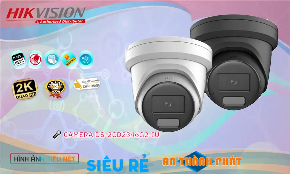 Camera Hikvision DS-2CD2346G2-IU