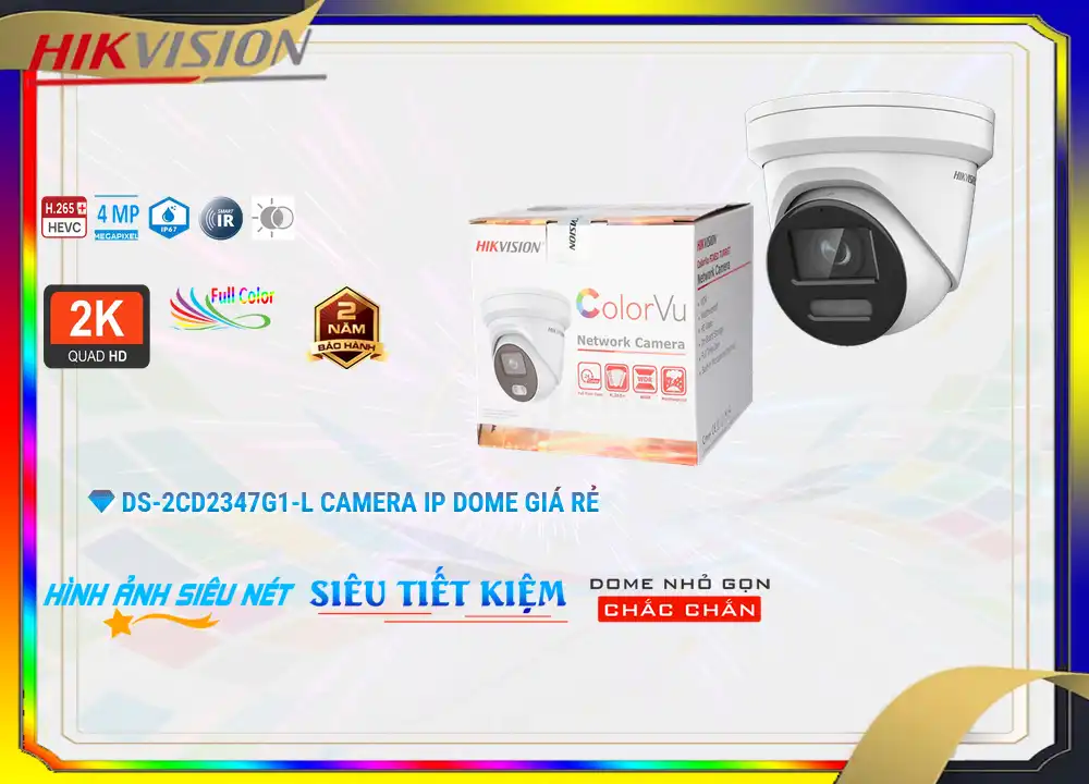 Camera DS-2CD2347G1-L Hikvision Thiết kế Đẹp,DS-2CD2347G1-L Giá rẻ,DS-2CD2347G1-L Giá Thấp Nhất,Chất Lượng