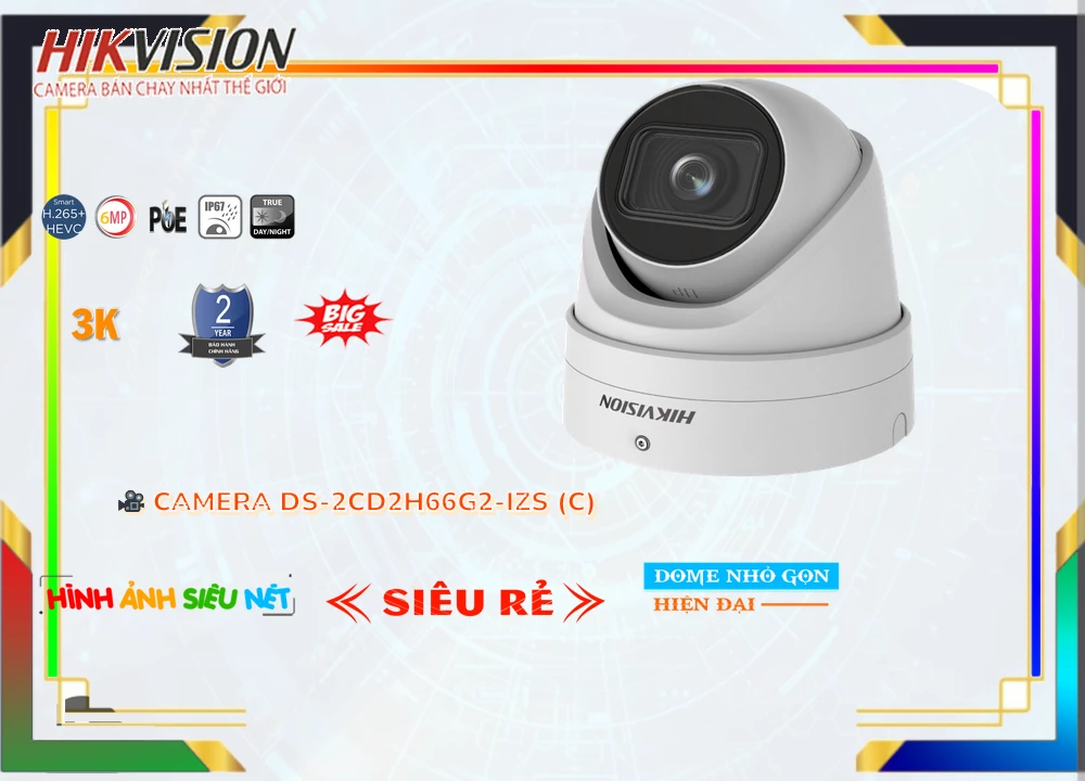 Camera DS-2CD2H66G2-IZS(C) Tiết Kiệm,DS-2CD2H66G2-IZS(C) Giá rẻ,DS 2CD2H66G2 IZS(C),Chất Lượng