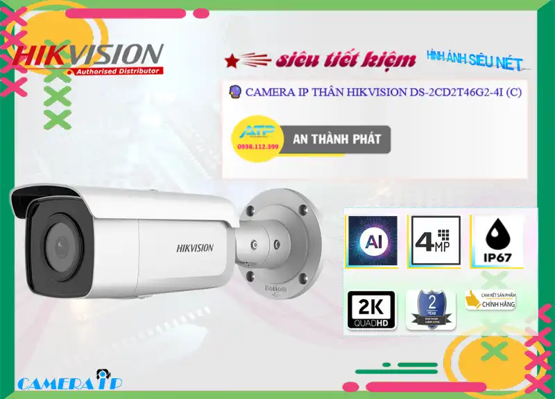 Camera Hikvision DS-2CD2T46G2-4I (C),thông số  Loại Camera Giá re DS-2CD2T46G2-4I (C),DS-2CD2T46G2-4I (C) Giá rẻ,chức năng DS-2CD2T46G2-4I (C) 4.0 megapixel ,DS-2CD2T46G2-4I (C) Tốt nhất,Giá Bán DS-2CD2T46G2-4I (C),DS-2CD2T46G2-4I (C) giá hấp dẫn,DS-2CD2T46G2-4I (C) Bán Giá Rẻ,Nơi Lắp DS-2CD2T46G2-4I (C),sale DS-2CD2T46G2-4I (C),DS-2CD2T46G2-4I (C) Tốt nhất
