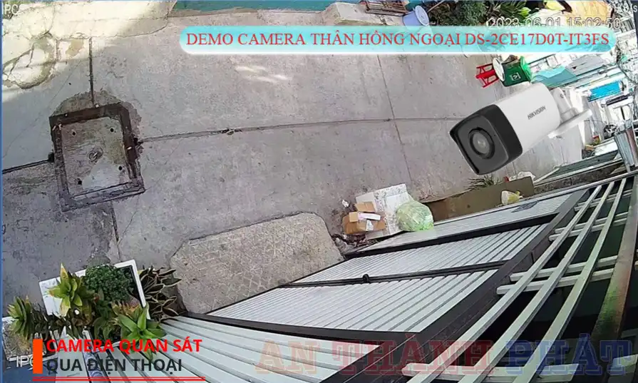 DS-2CE17D0T-IT3FS sắc nét Hikvision