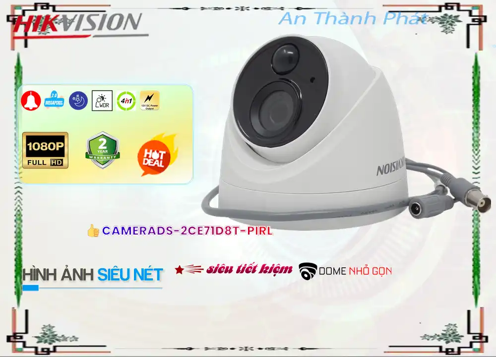 DS-2CE71D8T-PIRL Camera Hikvision Giá rẻ,DS 2CE71D8T PIRL,Giá Bán DS-2CE71D8T-PIRL,DS-2CE71D8T-PIRL Giá Khuyến