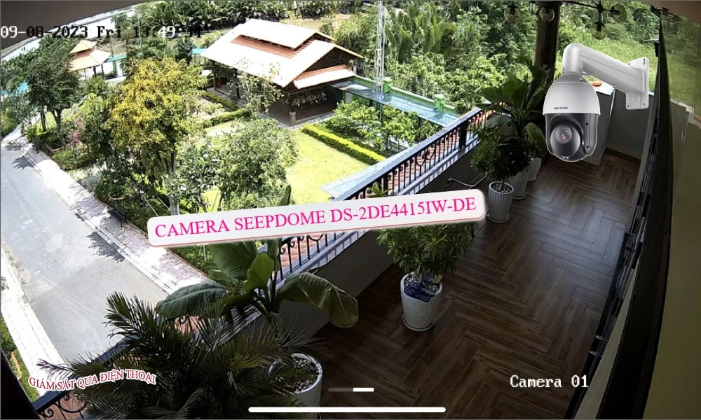 Hikvision DS-2DE4415IW-DE Sắc Nét