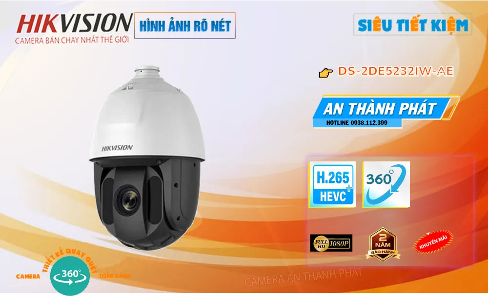 Camera  Hikvision Giá rẻ DS-2DE5232IW-AE