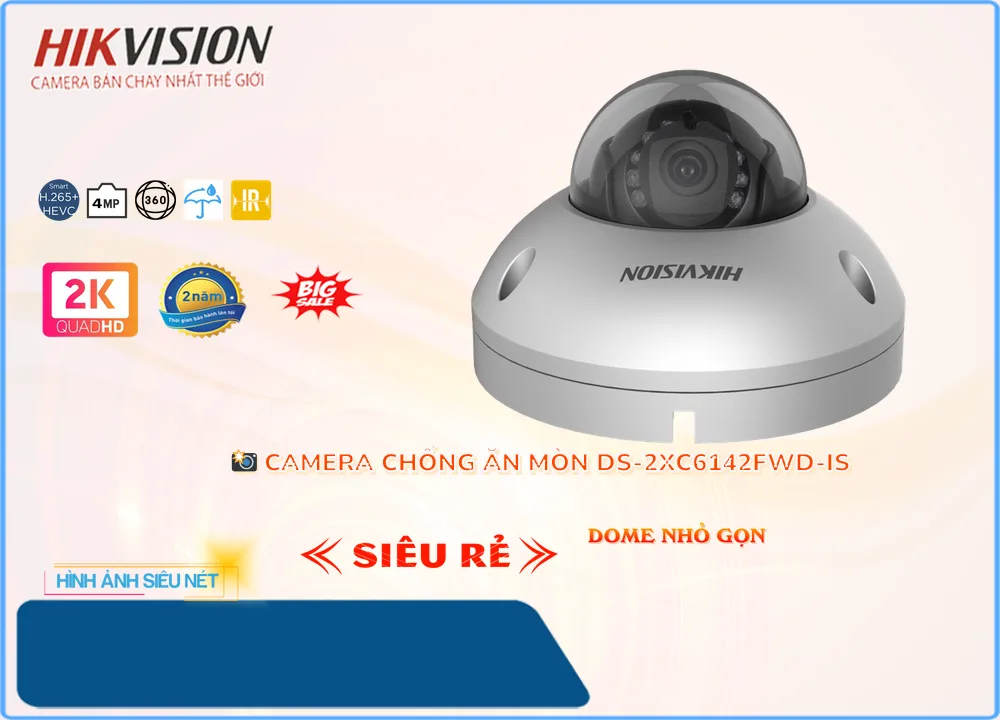 DS 2XC6142FWD IS,Camera Hikvision DS-2XC6142FWD-IS,Chất Lượng DS-2XC6142FWD-IS,Giá DS-2XC6142FWD-IS,phân phối