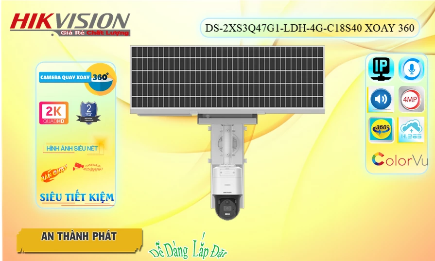 DS-2XS3Q47G1-LDH/4G/C18S40 Camera  Hikvision Giá rẻ