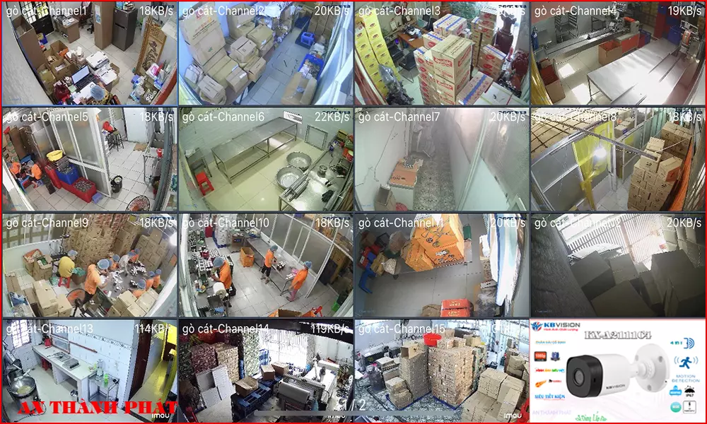 Dự Án Lắp Camera Nhà Xưởng Sản Xuất Chúng Tôi Đã Thi Công