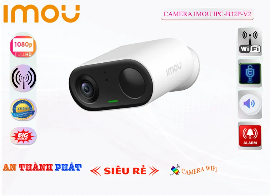 Camera Imou Dùng Pin IPC-B32P-V2,IPC-B32P-V2 Giá rẻ,IPC B32P V2,Chất Lượng IPC-B32P-V2,thông số IPC-B32P-V2,Giá