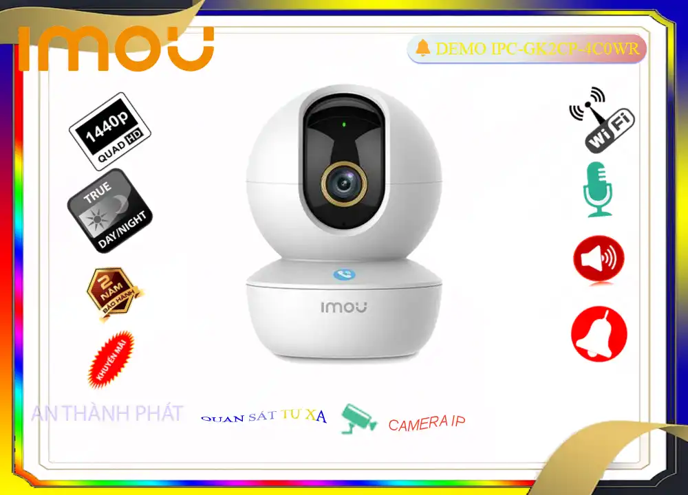 IPC-GK2CP-4C0WR sắc nét Wifi Imou