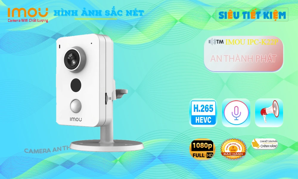 IPC-K22P sắc nét Wifi Imou IPC-K22P sắc nét Wifi Imou