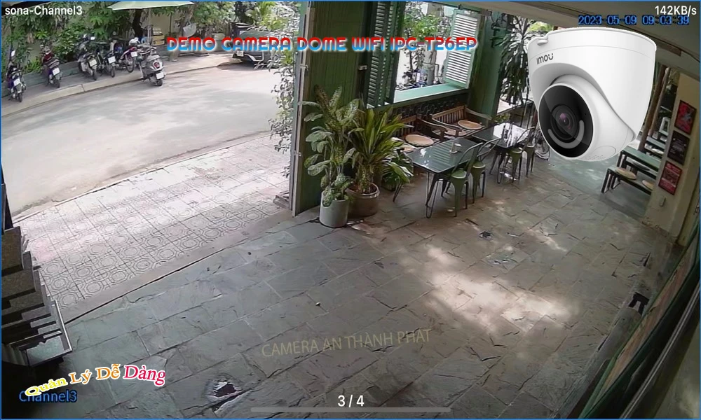 IPC-T26EP sắc nét Wifi Imou