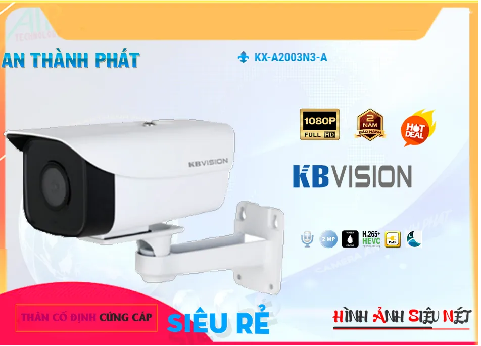 KX-A2003N3-A sắc nét KBvision