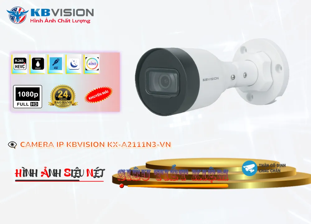 Camera IP Kbvision KX-A2111N3-VN,Giá KX-A2111N3-VN,KX-A2111N3-VN Giá Khuyến Mãi,bán KX-A2111N3-VN,KX-A2111N3-VN Công