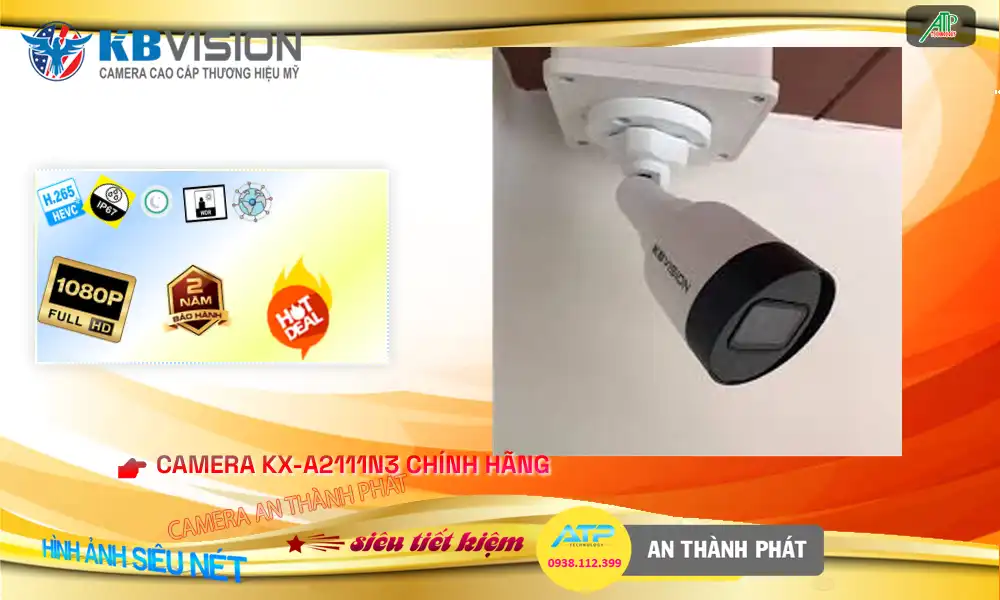 KX-A2111N3 sắc nét KBvision ➠