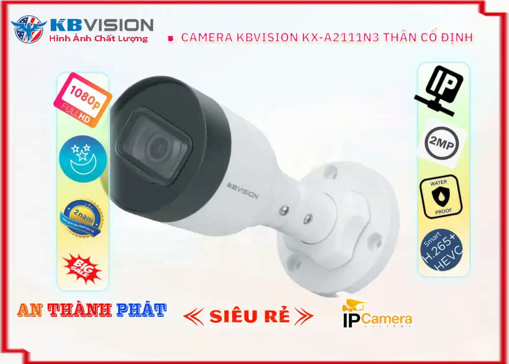 KX-A2111N3 sắc nét KBvision ➠