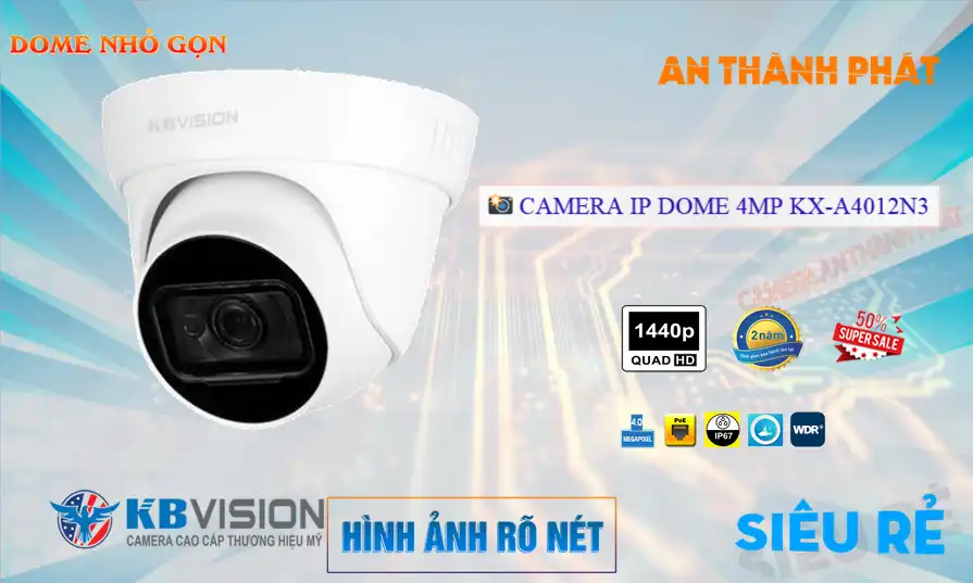 KX-A4012N3 sắc nét KBvision