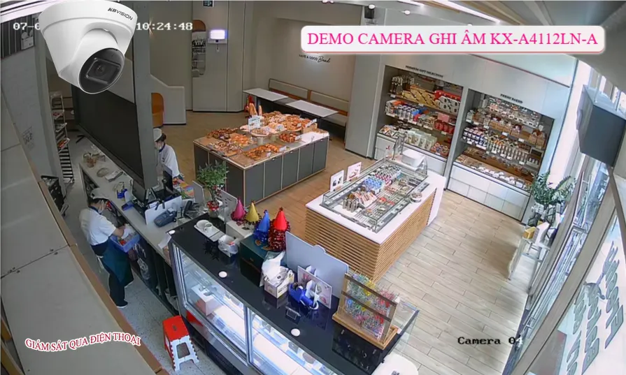 KX-A4112LN-A Cấp Nguồ Qua Dây Mạng thông số có Thuật toán AI deep learning phân biệt người & phương tiện Camera Giám Sát Đang giảm giá