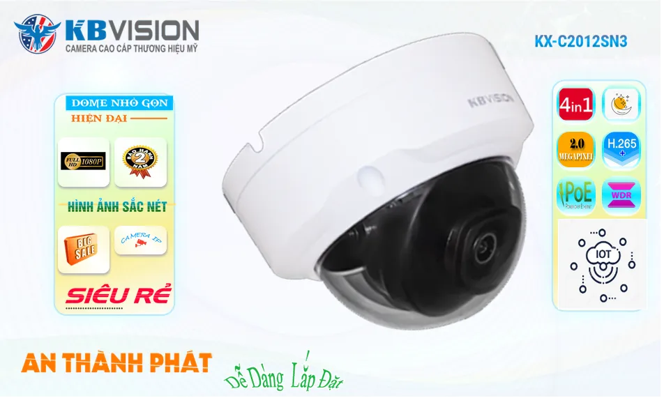 KX-C2012SN3 sắc nét KBvision
