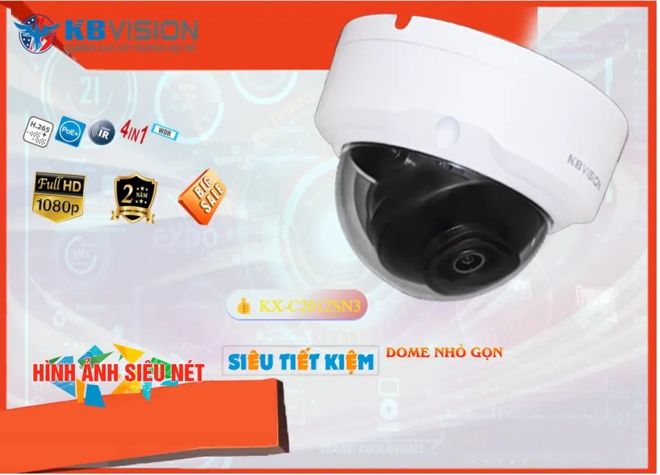 KX-C2012SN3 sắc nét KBvision