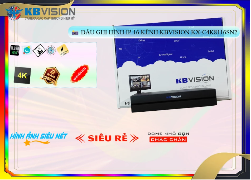Camera KBvision KX-C4K8116SN2,Giá KX-C4K8116SN2,phân phối KX-C4K8116SN2,KX-C4K8116SN2Bán Giá Rẻ,KX-C4K8116SN2 Giá Thấp