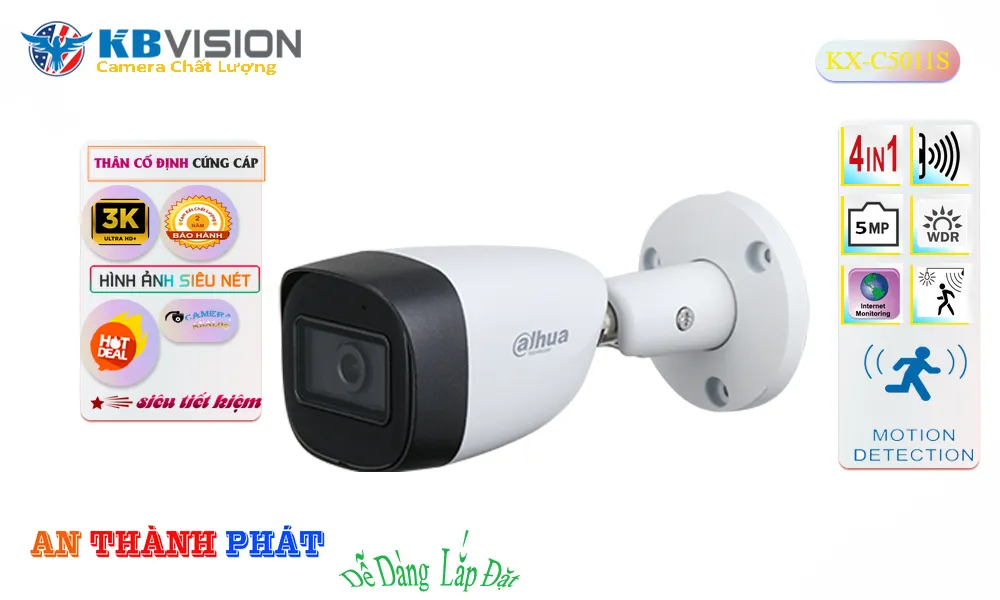 KX-C5011S sắc nét KBvision ➠