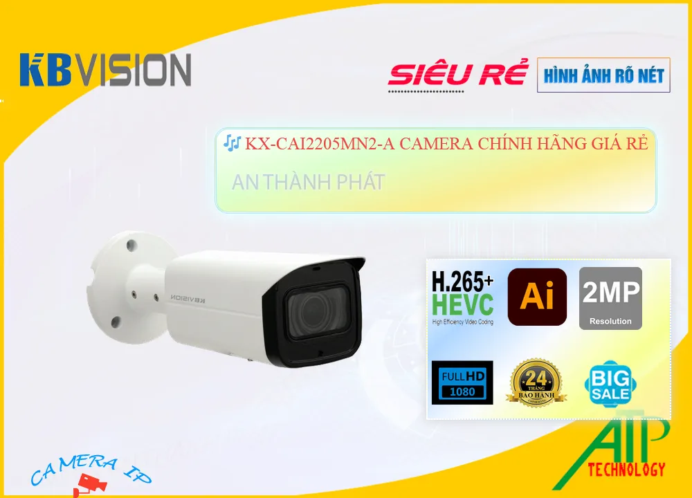 Camera KBvision KX-CAi2205MN2-A,Giá KX-CAi2205MN2-A,KX-CAi2205MN2-A Giá Khuyến Mãi,bán KX-CAi2205MN2-A,KX-CAi2205MN2-A